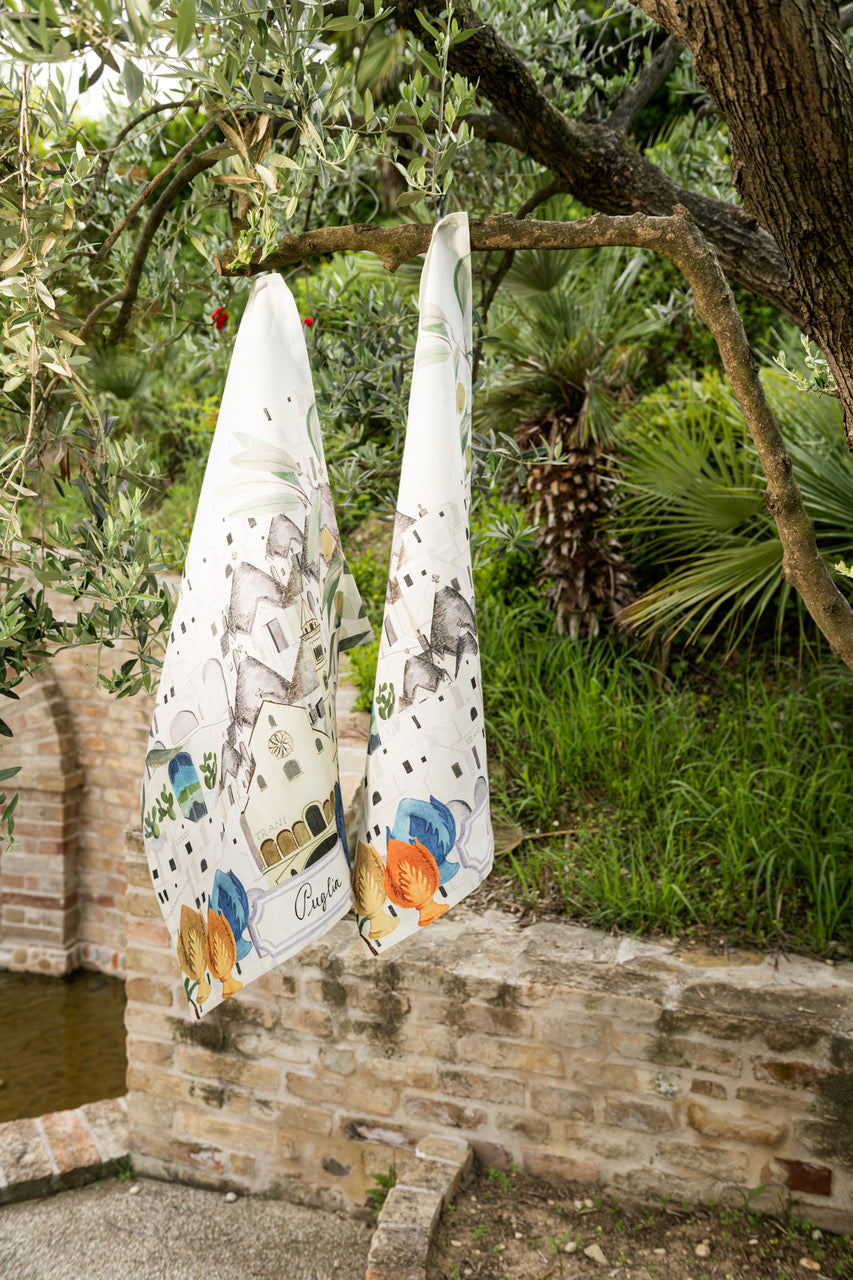Keukendoeken «Puglia», 100% Made in Italy