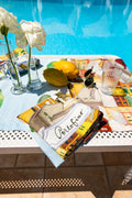 Set de 4 serviettes «Portofino» 100% Made in Italy The Napking