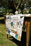 Chemin de table en pur lin «Puglia» 100% Made in Italy The Napking