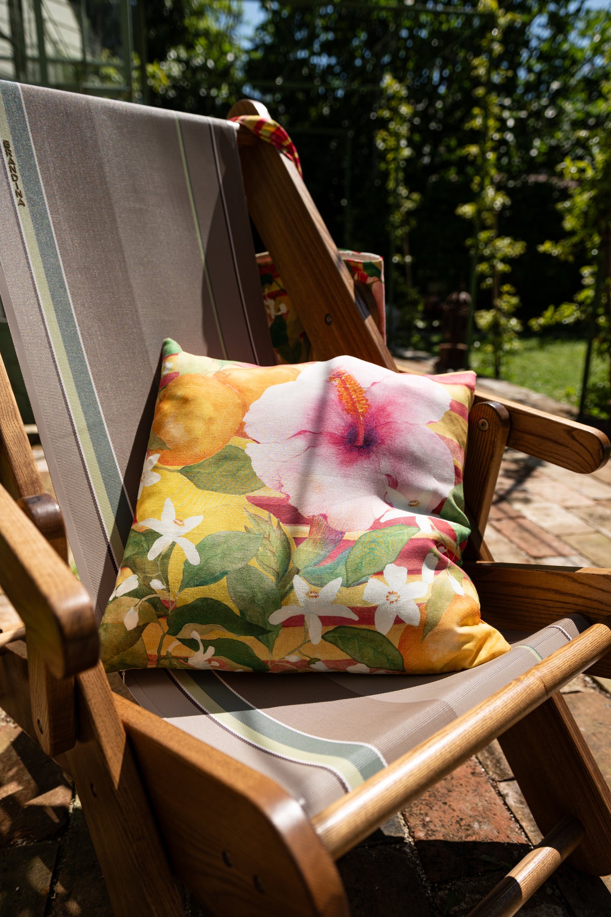 Coussin «Ibiscus», 100% Made in Italy | The Napking