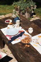 Set aus 4 Tischsets «Fiordaliso» Leinen 100% Made in Italy - The Napking