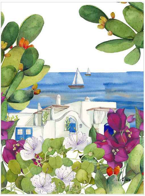 Lipari Pure Linen Kitchen Towel | 100% MADE IN ITALY