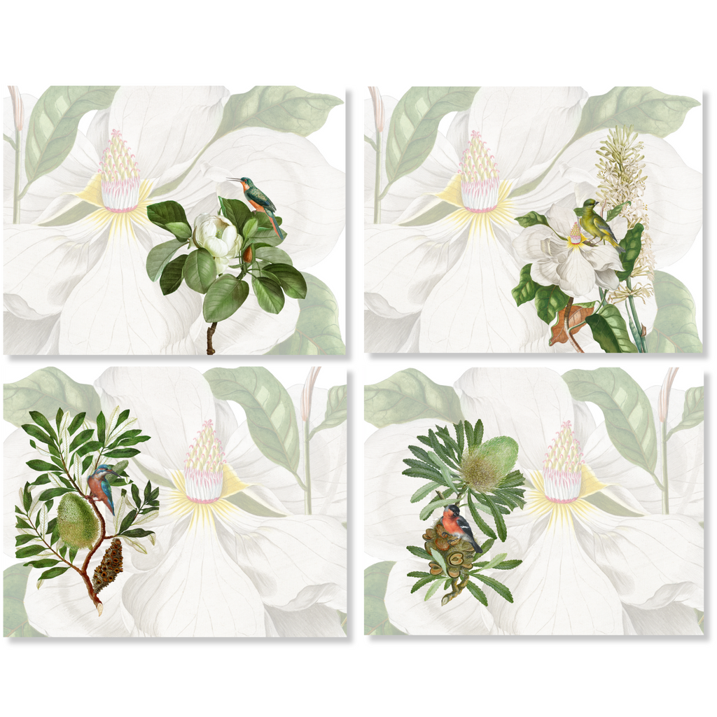 Loma Set of 4 Pure Linen Placemats, The Napking home textile