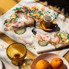 Set aus 4 Tischsets «Medoro» Leinen 100% Made in Italy The Napking