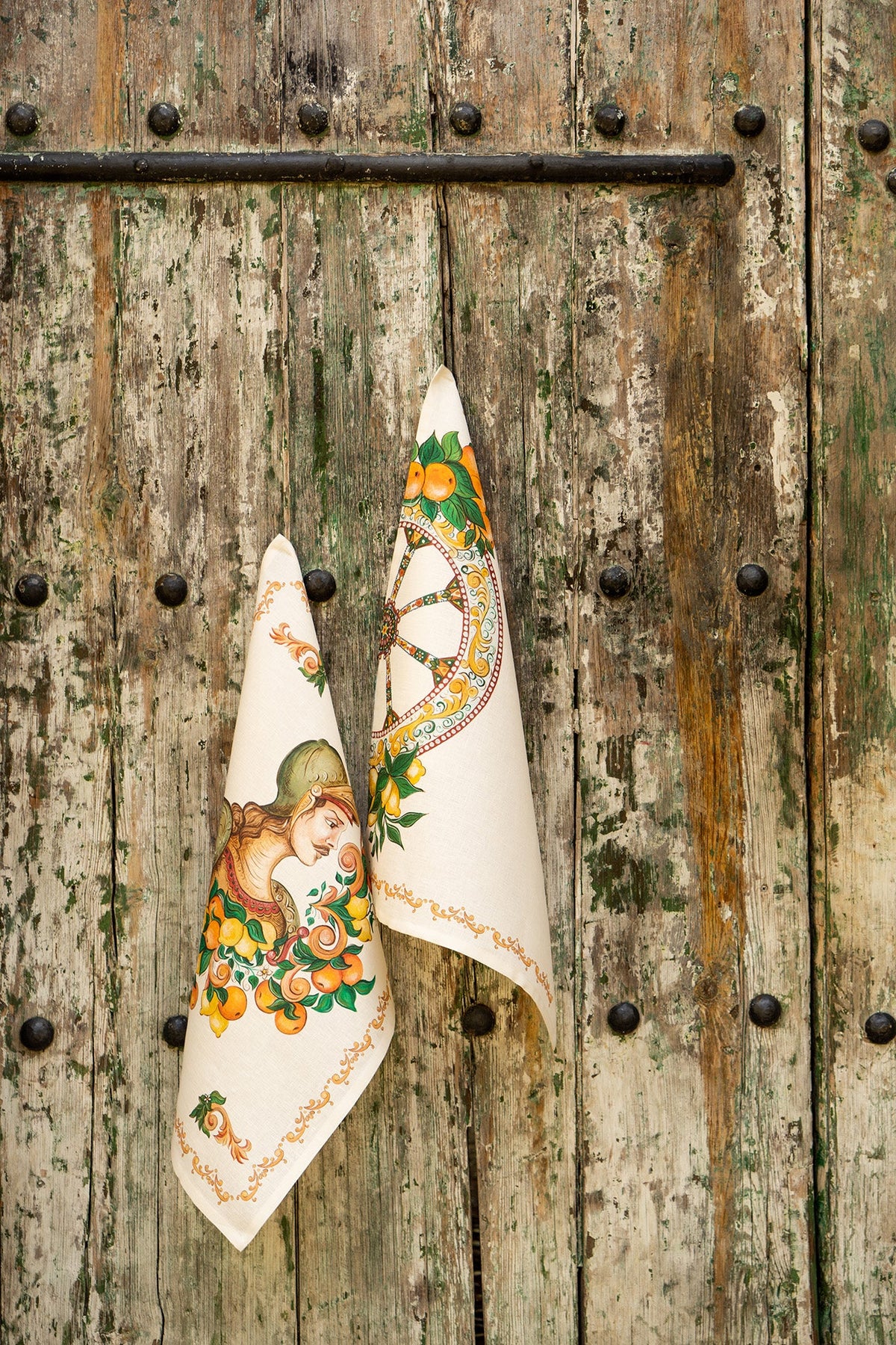 Kitchen Towels «Medoro», 100% Made in Italy The Napking