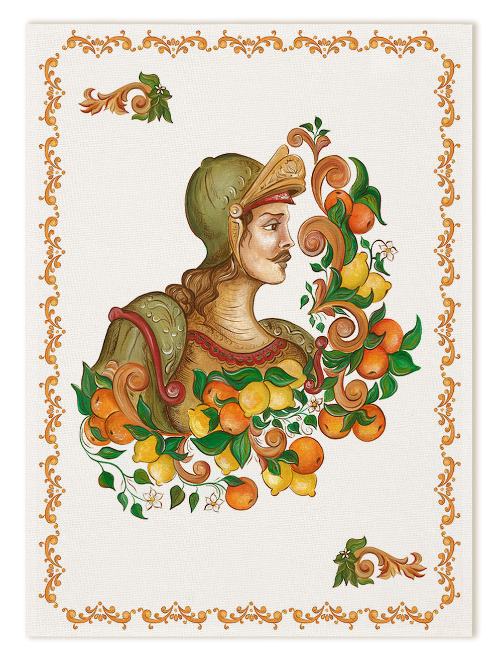 Kitchen Towels «Medoro», 100% Made in Italy The Napking