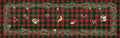 Merry Moments Premium Linen table runner with festive print, view 4