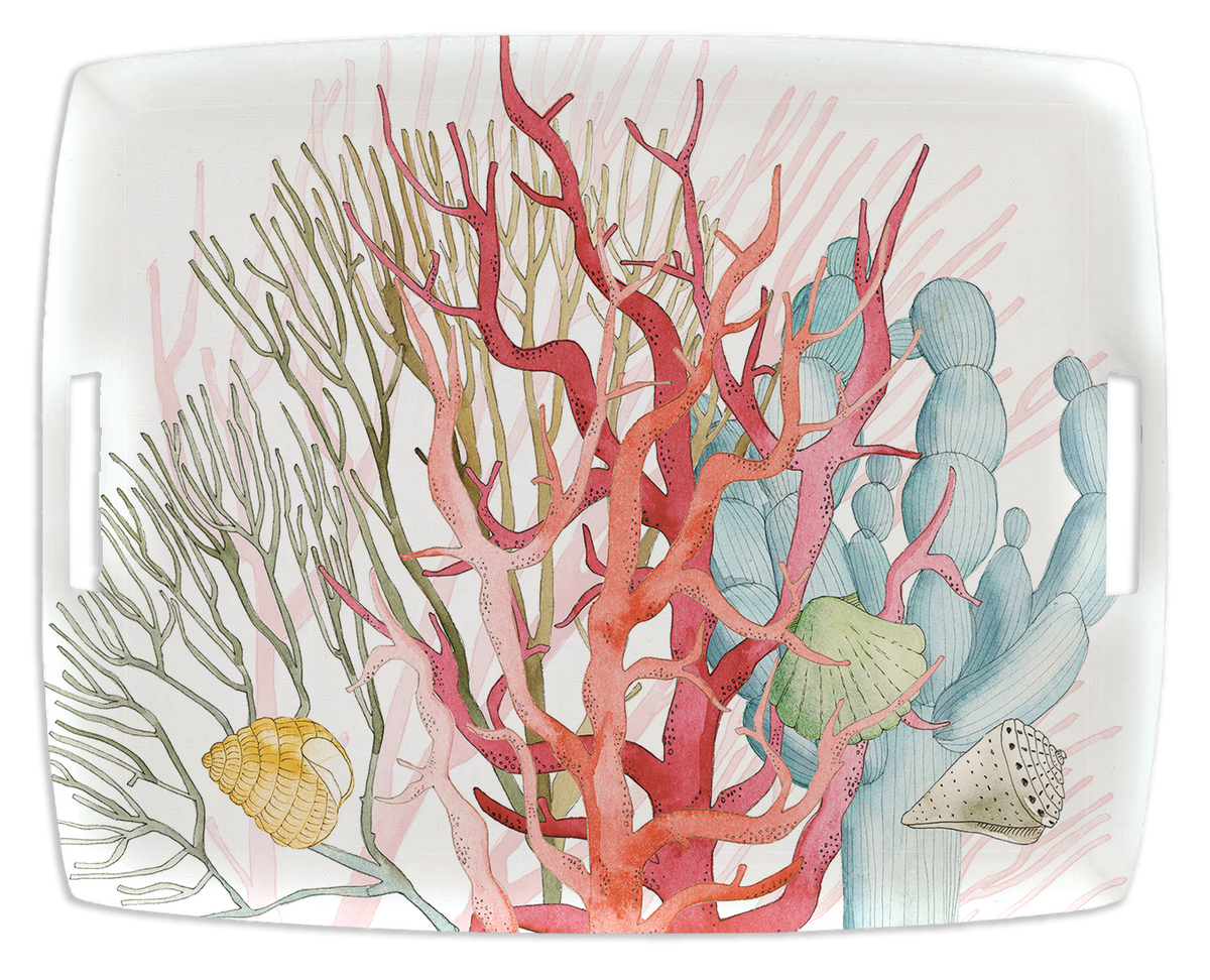 Tray «Corals», 100% Made in Italy - The Napking