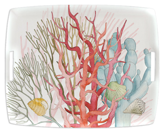 Tray «Corals», 100% Made in Italy