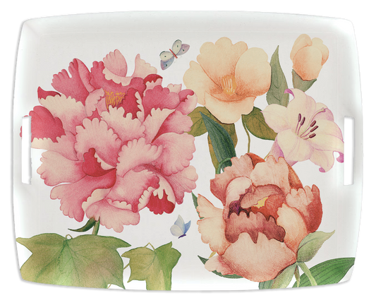 Tray «Peony», 100% Made in Italy