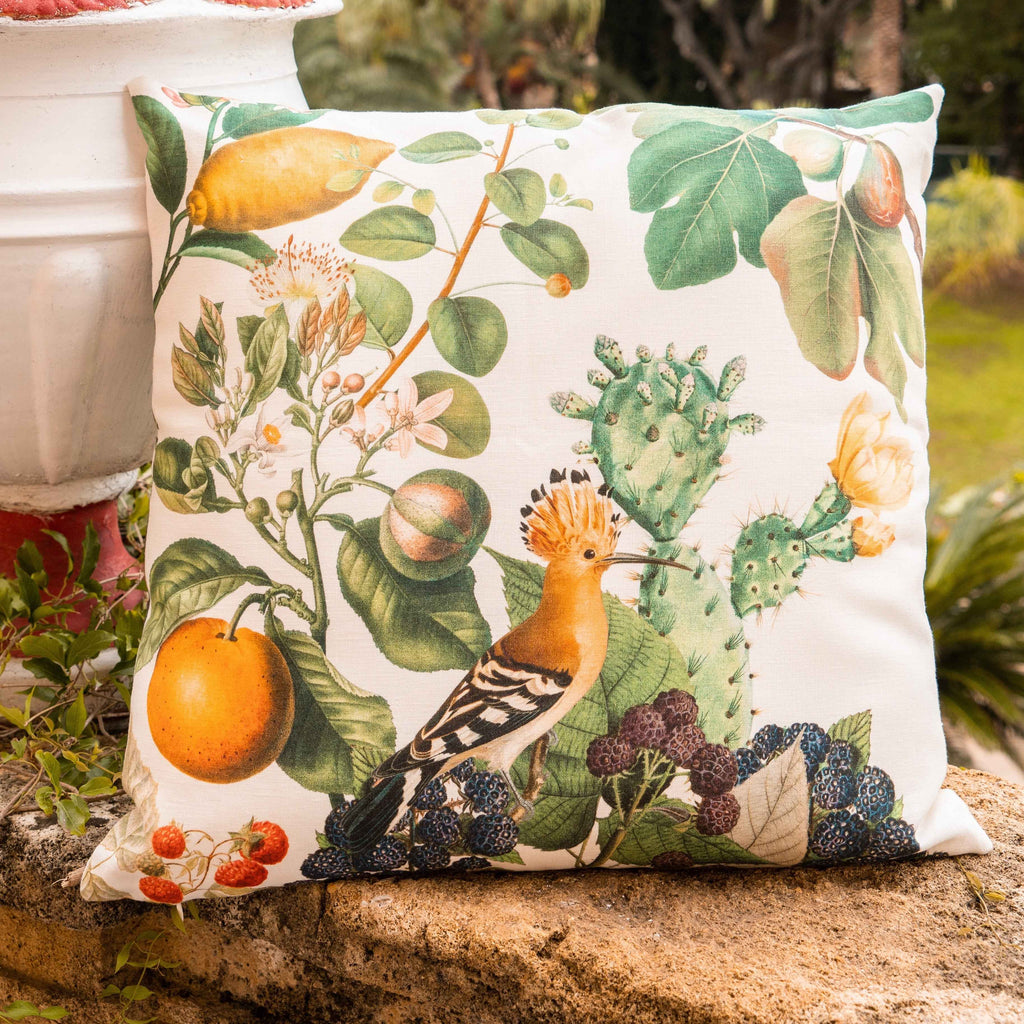 Cushion «Montedoro», 100% Made in Italy