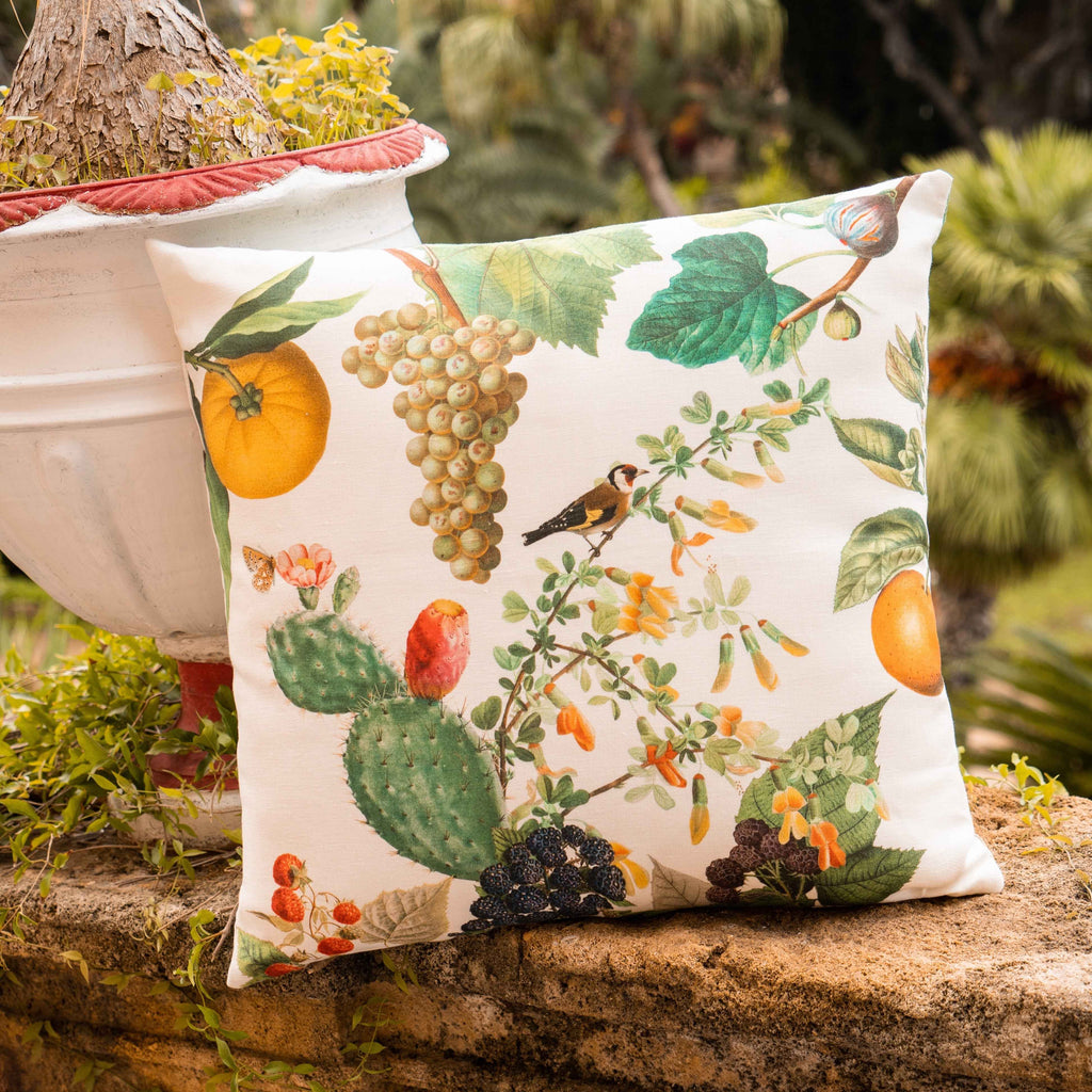 Cushion «Montedoro», 100% Made in Italy