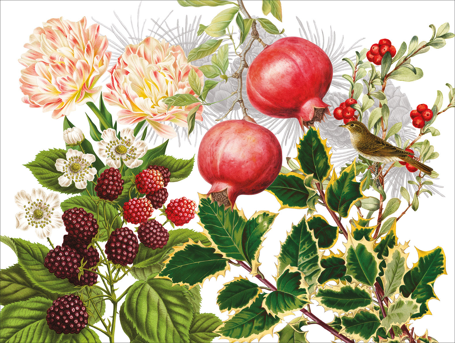 Set of 2 rectangular hardboard placemats «Natalia», 100% Made in Italy - The Napking