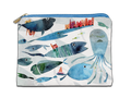 Trousse en coton «Oltremare», 100% Made in Italy | The Napking
