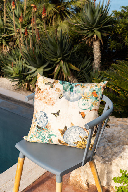 Cushion «Piatti», 100% Made in Italy The Napking