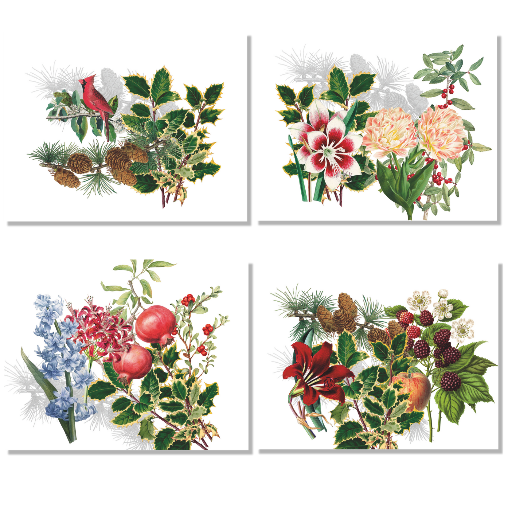 Natalia Set of 4 Pure Linen Placemats, The Napking home textile