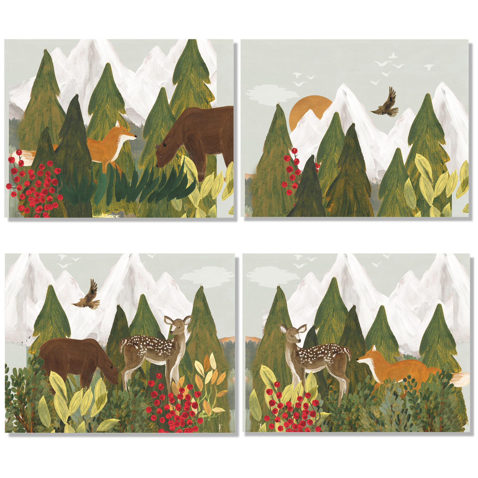 Reinard Set of 4 Pure Linen Placemats, The Napking home textile