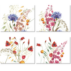 Set aus 4 Tischsets «Fiordaliso» Leinen 100% Made in Italy - The Napking