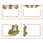 Set aus 4 Tischsets «Medoro» Leinen 100% Made in Italy The Napking