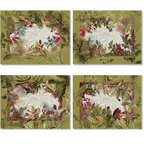 Set de 4 linen Manteles individuales Schiaccianoci 100% Made in Italy The Napking