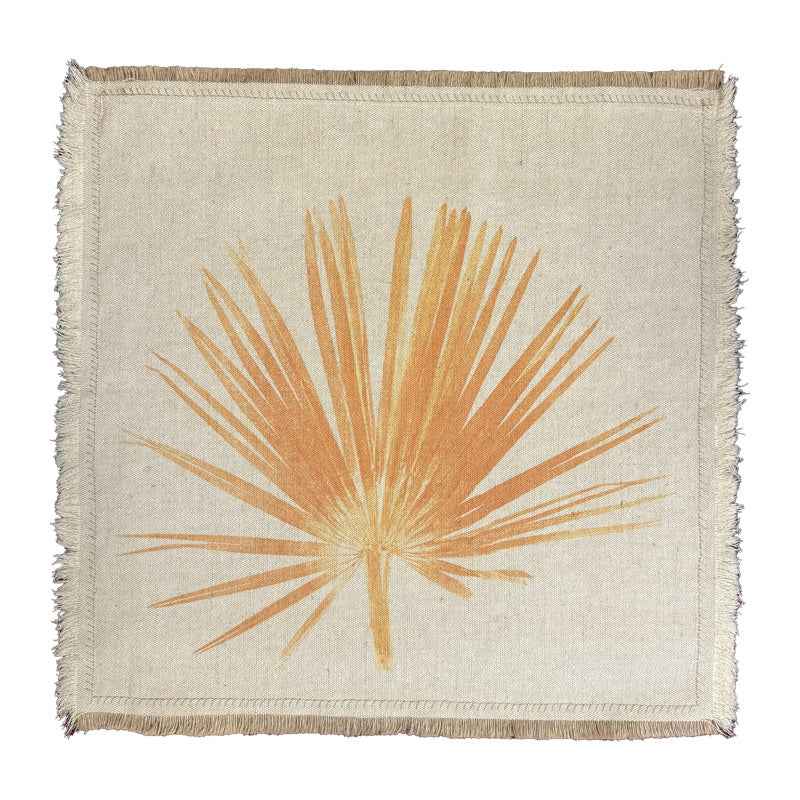 Cushion Palma nana ocre