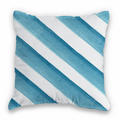 Canvas Cushion Parallels, 100% Made in Italy