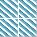 Set aus 4 Servietten Premium-Leinen Parallels