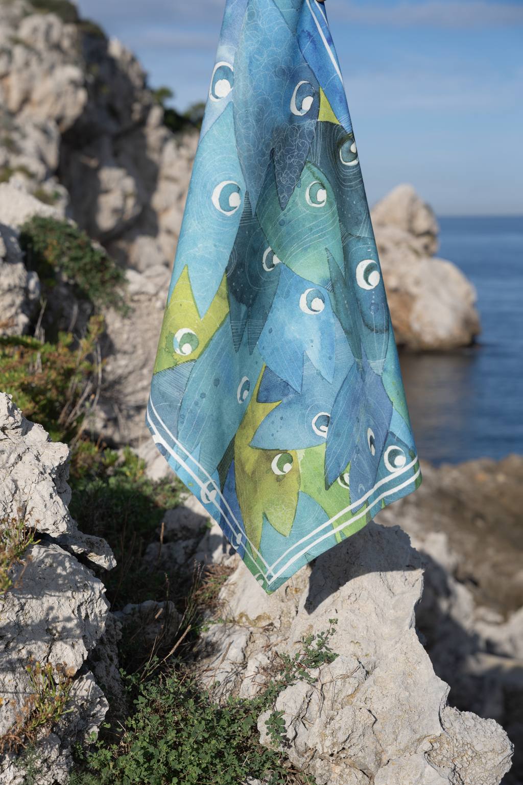 Kitchen Towels Paranza, 100% Made in Italy
