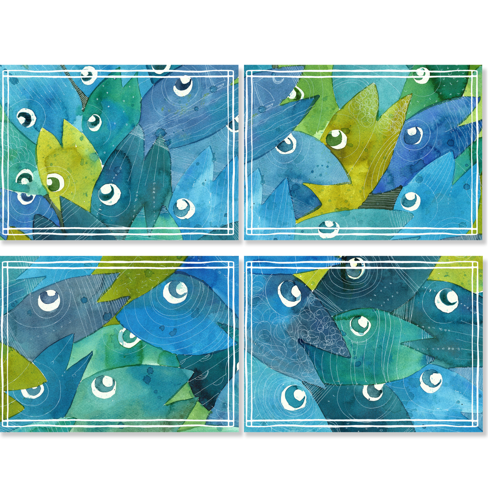 Set of 4 Placemats Paranza Linen 100% Made in Italy