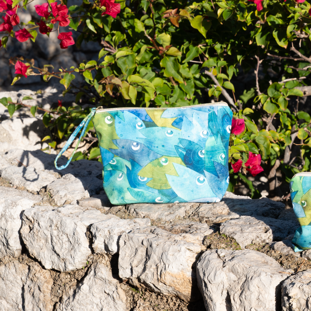 Cotton Pochette Paranza, 100% Made in Italy