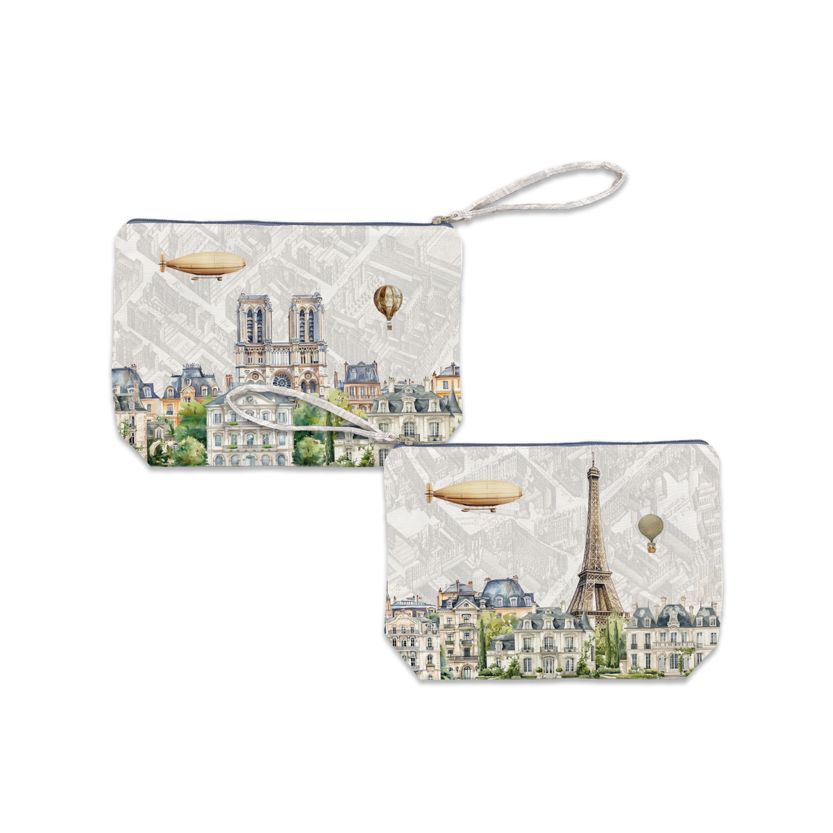 Paris Pochette en velours, The Napking home textile