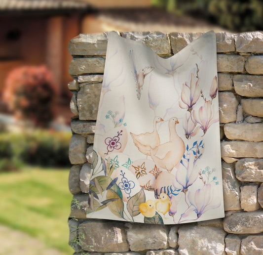 Kitchen Towels «Pasqua» 100% Made in Italy