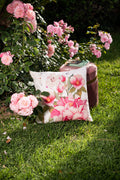 Cushion «Peony», 100% Made in Italy - The Napking