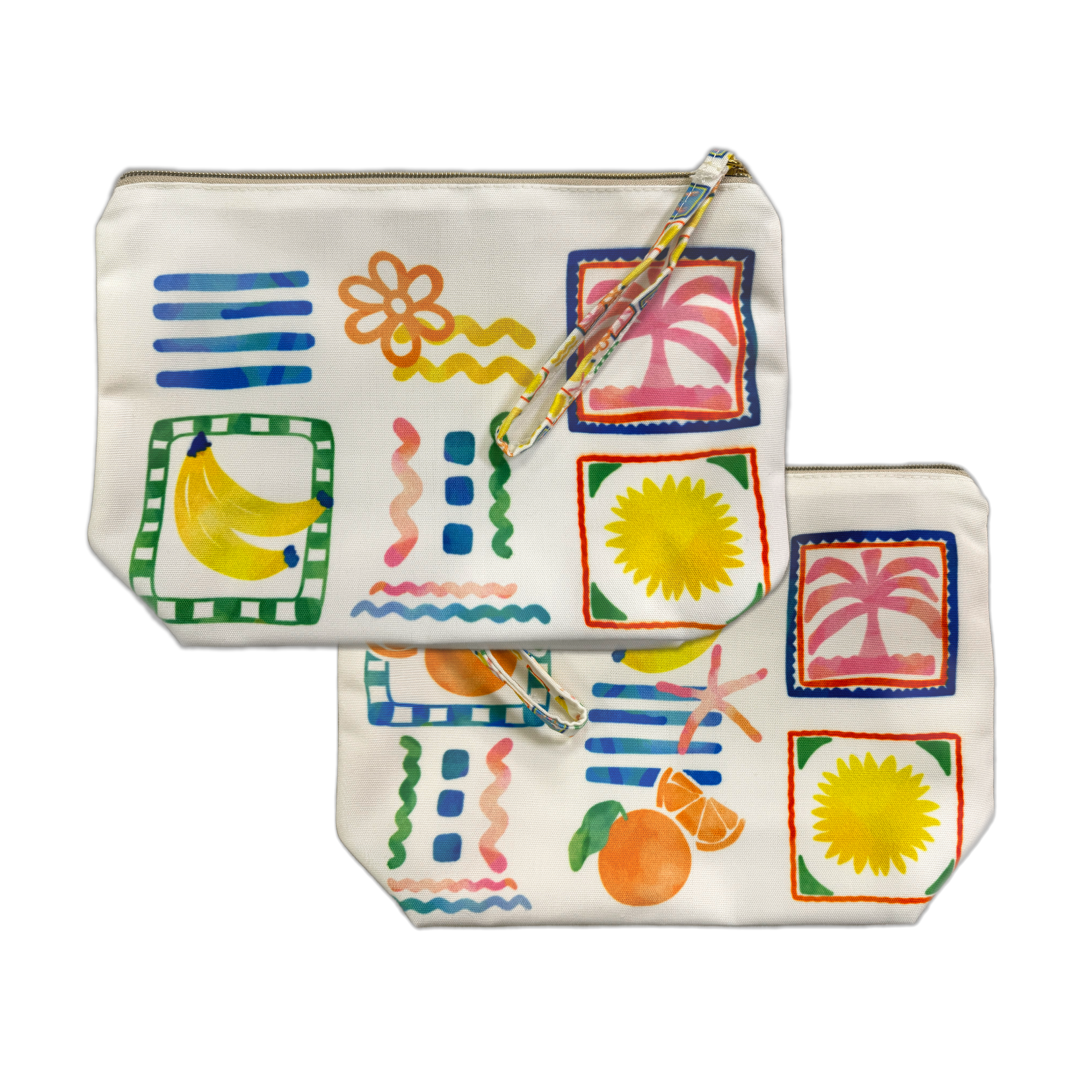 Velvet Pochette Marina Pop, 100% Made in Italy