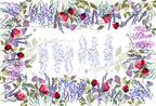 Linen Tablecloths Provenza 100% Made in Italy The Napking