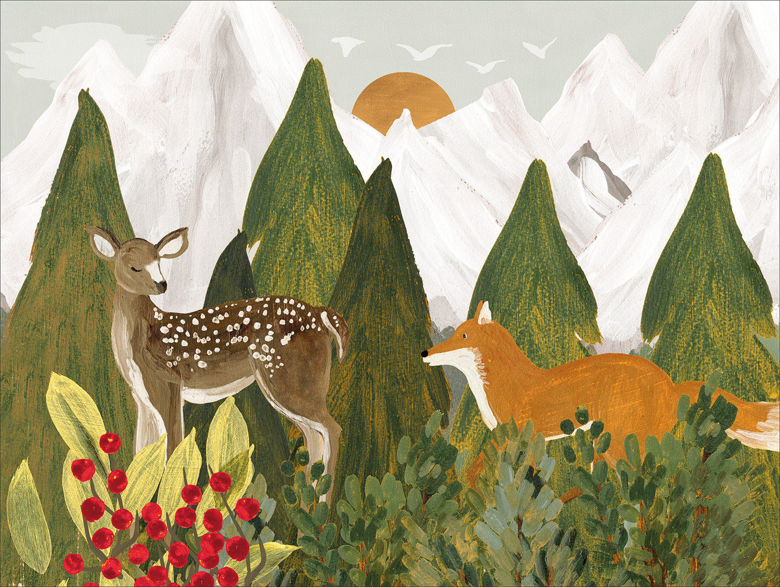 Set of 2 rectangular hardboard placemats «Reinard», 100% Made in Italy - The Napking