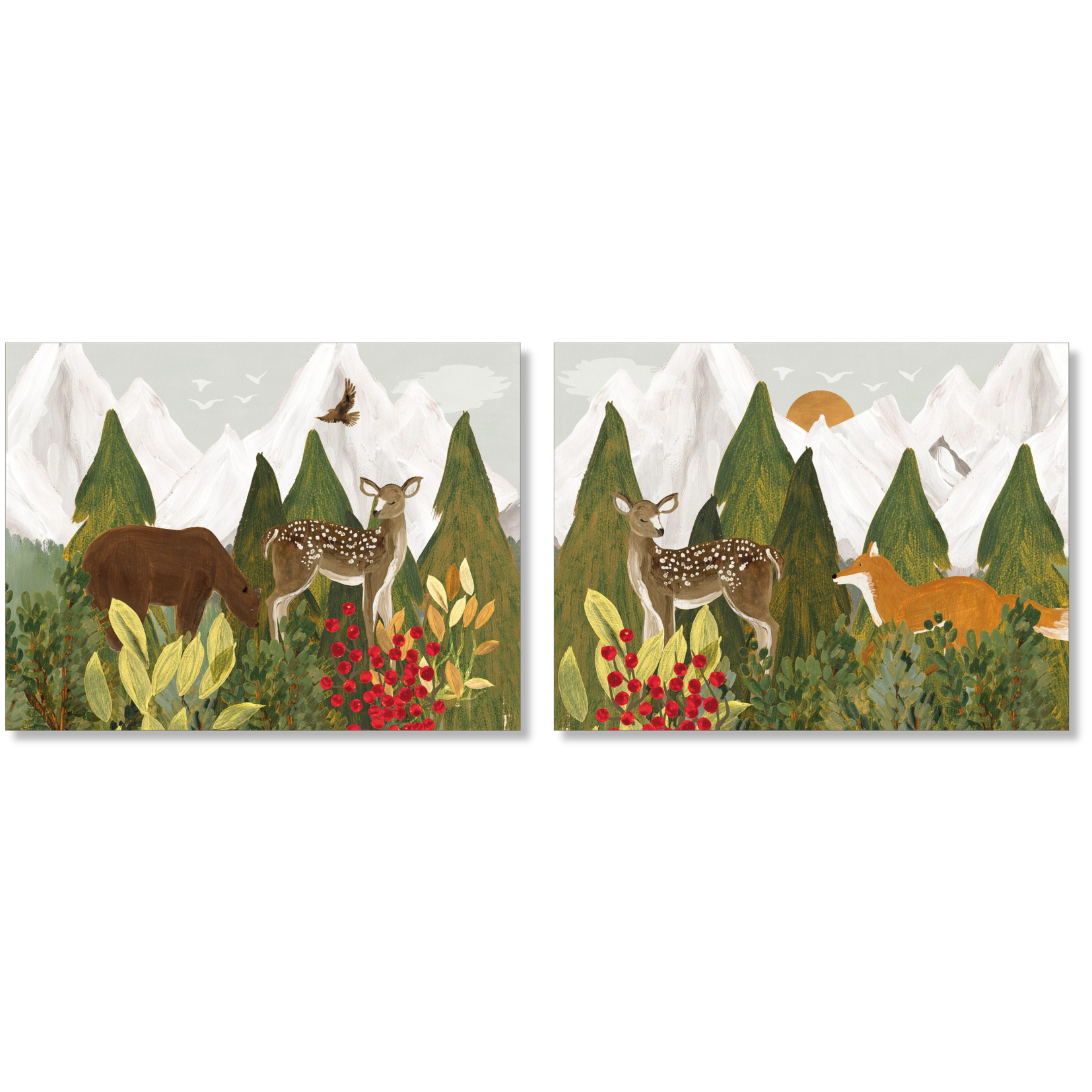 Reinard Set of 2 Rectangular Hardboard and Cork Placemats, The Napking home textile