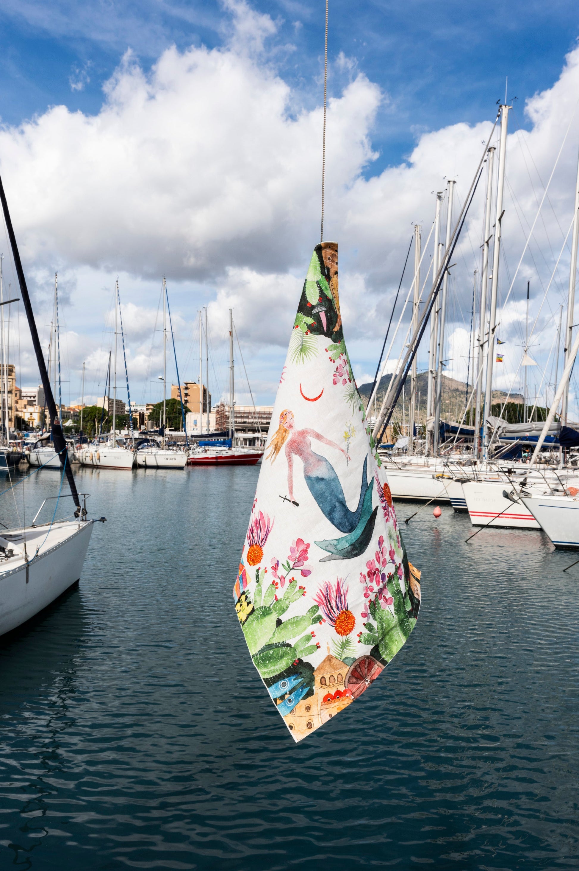 Kitchen Towels Rosalia 100% Made in Italy - The Napking