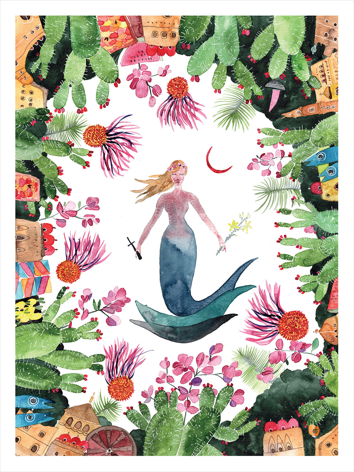 Kitchen Towels Rosalia 100% Made in Italy - The Napking