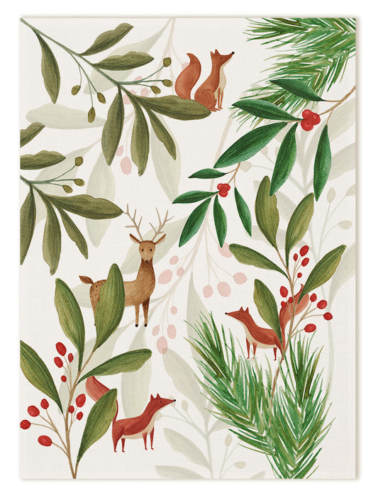 Kitchen Towels «Rudolph», 100% Made in Italy