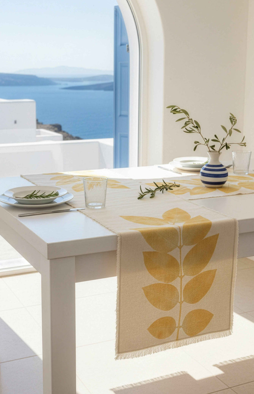 Runner Cassia ocre
