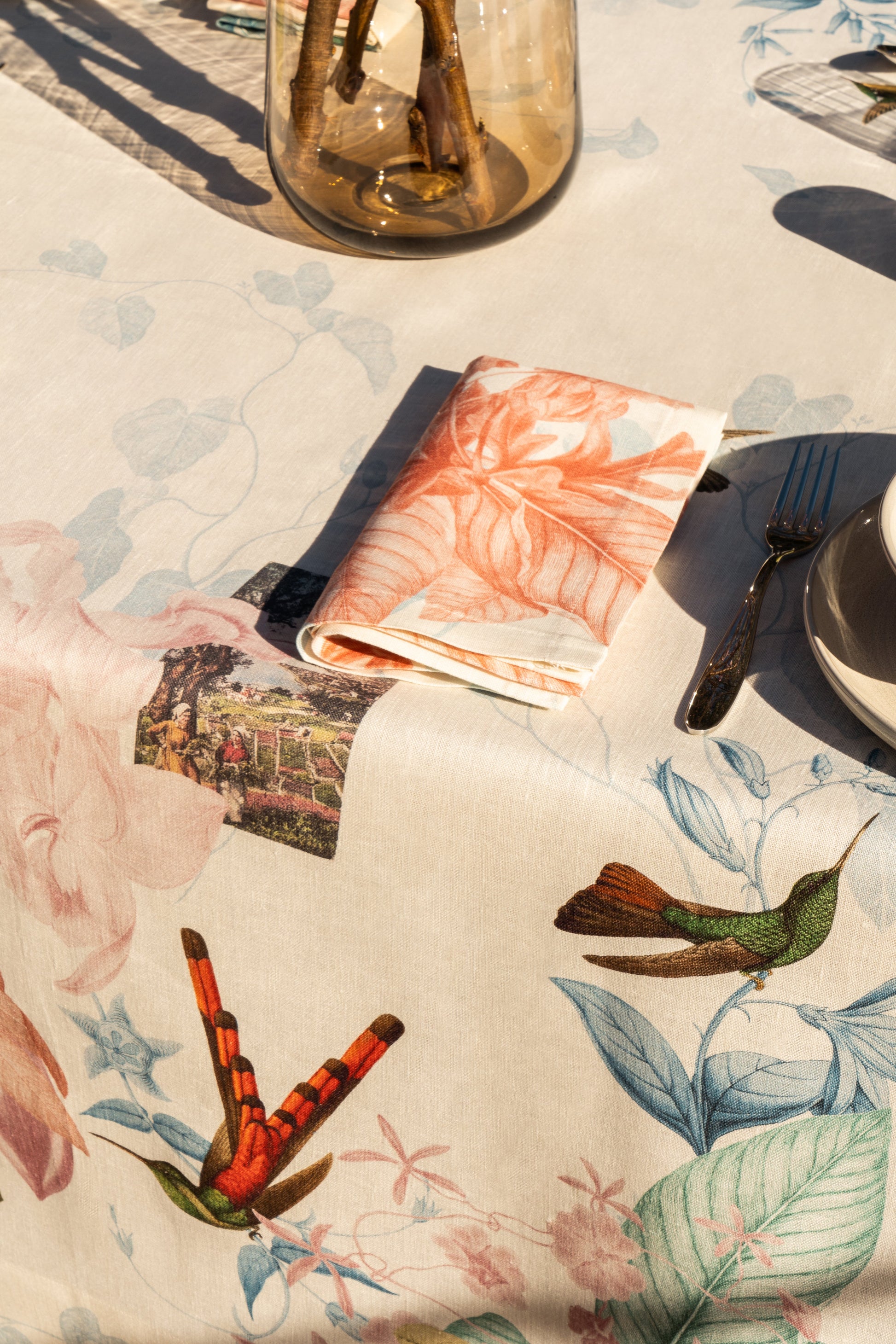 Set of 4 Napkins «Sanremo» 100% Made in Italy The Napking