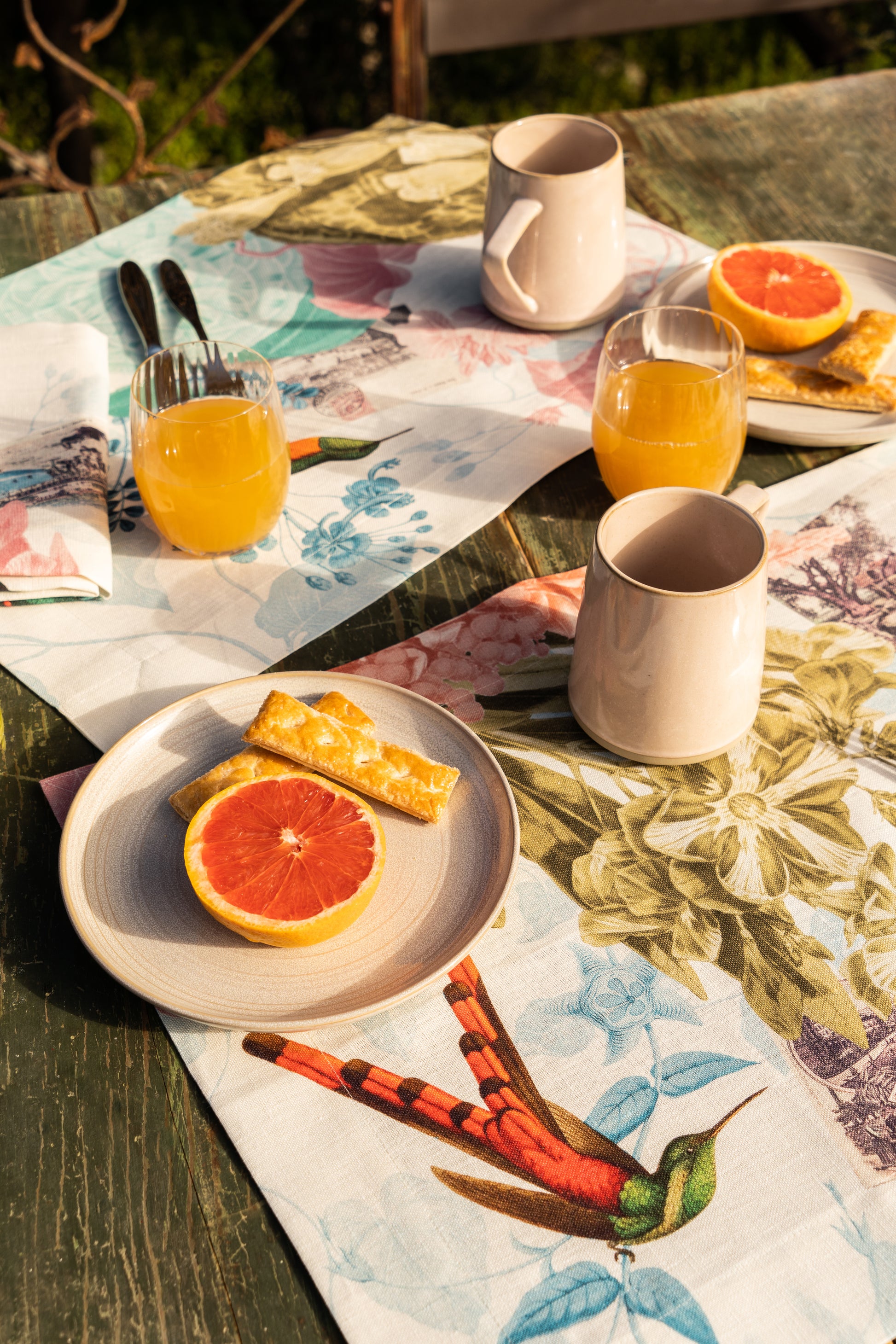 Set of 4 Placemats «Sanremo» Linen 100% Made in Italy 