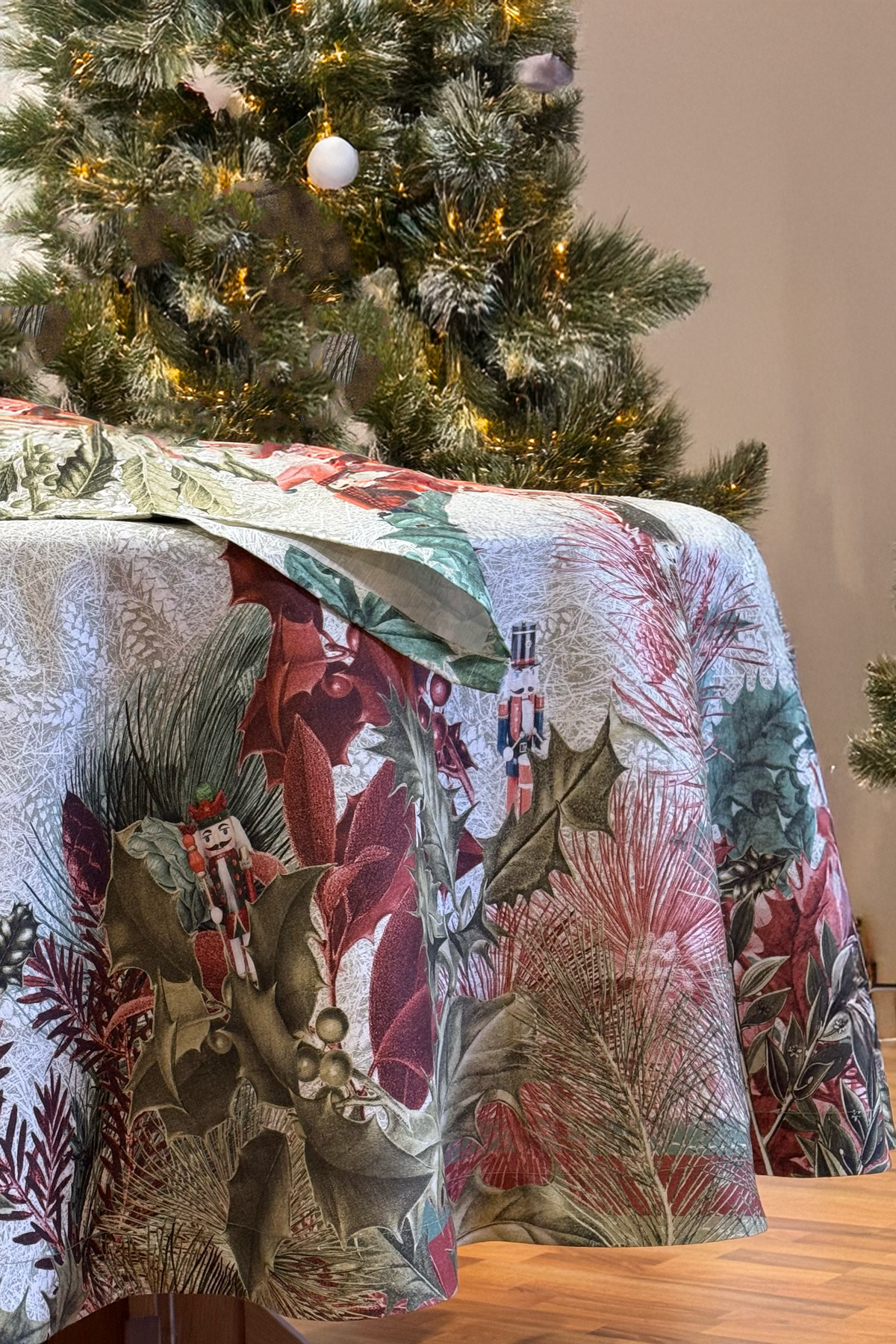 Linen Tablecloths «Schiaccianoci» 100% Made in Italy The Napking