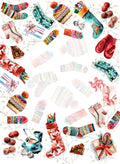 Socks Linen Blend Kitchen Towel, The Napking home textile, Kitchen Towel Var. 2