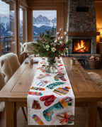 Socks Linen Blend Table Runner, The Napking home textile