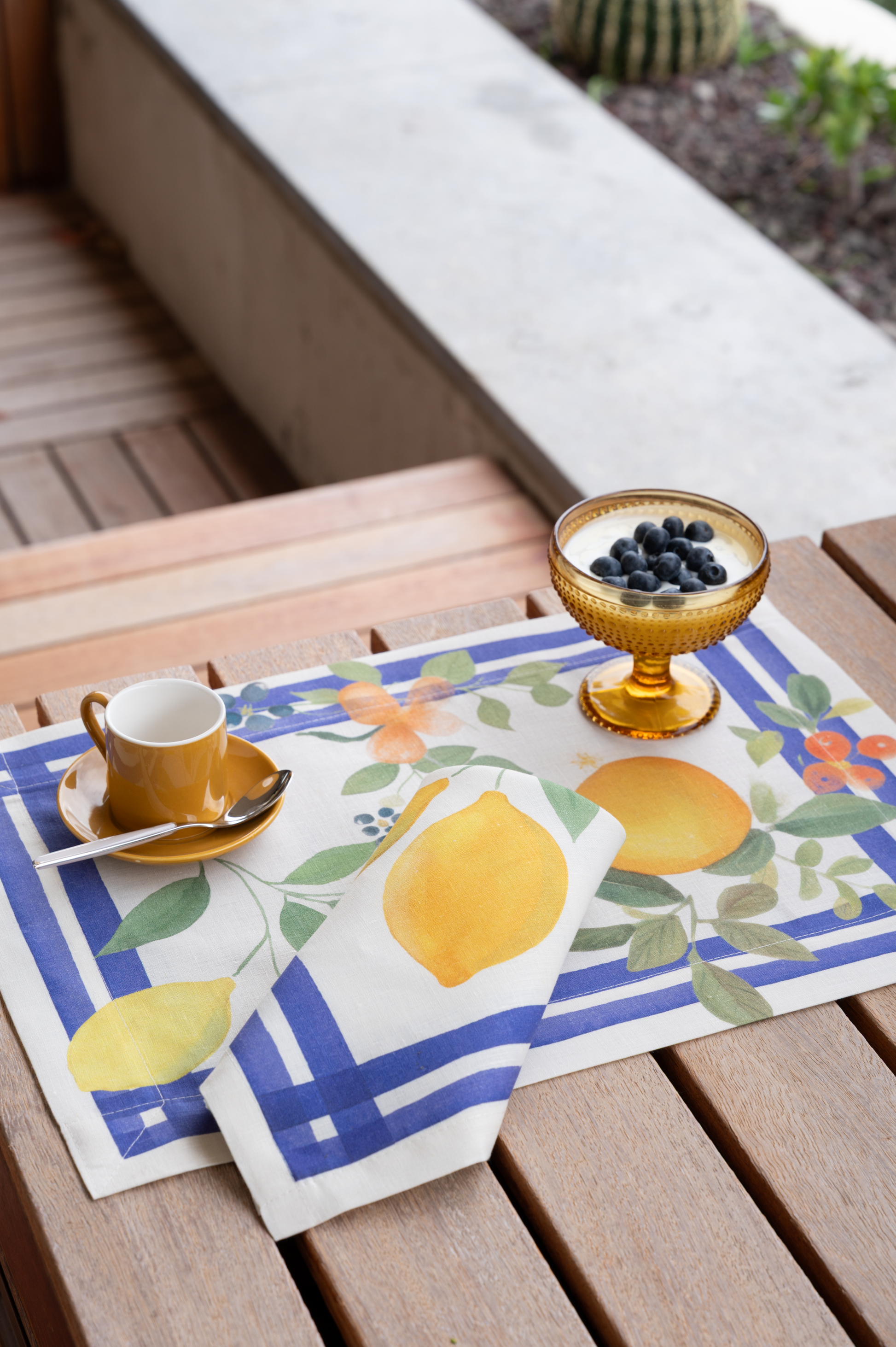 Set of 4 Placemats Sorrento Premium quality Linen