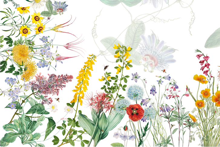 Pure Linen Tablecloth Spring 100% Made in Italy