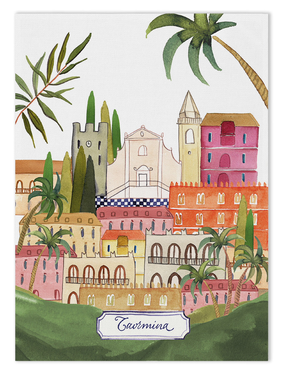 Paño de cocinas «Taormina», 100% Made in Italy The Napking