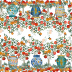 Tarocco Print Fabric (By the Meter) | Made to Measure Test